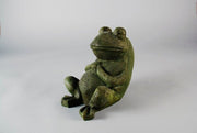 Laid Back Frog 7 Outdoor/Indoor Statue - Bella Statues