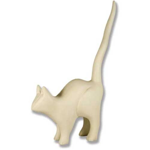 Lifesize Scary Cat 49 Outdoor/Indoor Statue - Bella Statues