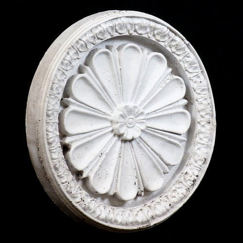 Abbott Medallion (Round 15) Outdoor/Indoor Statue - Bella Statues