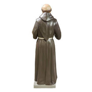 Custom Painted Lifesize Francis Assisi Pleading 64 Outdoor/Indoor Statue - Bella Statues
