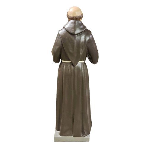 Custom Painted Lifesize Francis Assisi Pleading 64 Outdoor/Indoor Statue - Bella Statues