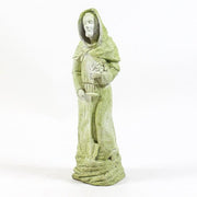 St. Fiacre on Rock Base Outdoor/Indoor Statue - Bella Statues