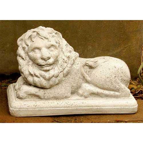 Hallie Lion Left 7.5 Outdoor/Indoor Statue - Bella Statues
