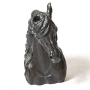 Horse Head bronzed Outdoor/Indoor Statue - Bella Statues