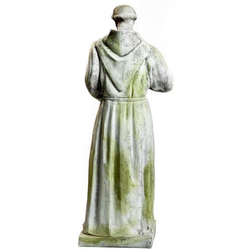 Lifesize Saint Francis Of Assissi 56 Outdoor/Indoor Statue - Bella Statues