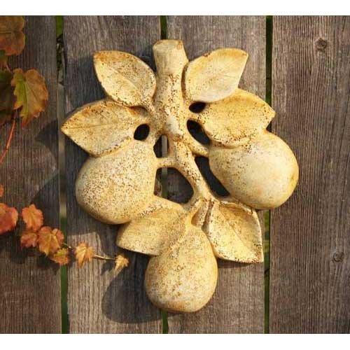 Pear Decoration 9 Outdoor/Indoor Statue - Bella Statues