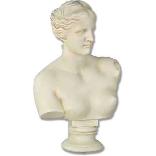 Venus De Milo Bust Medium 21 Outdoor/Indoor Statue - Bella Statues