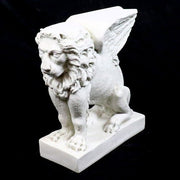 Lion (Wings)Bench Base 16.5 Outdoor/Indoor Statue - Bella Statues