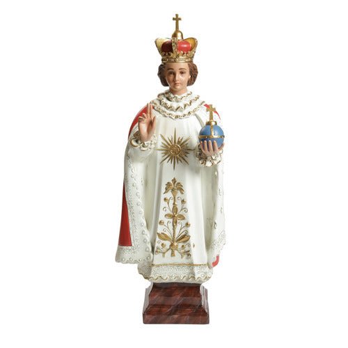 Custom Painted Lifesize Infant Of Prague 41 H Outdoor/Indoor Statue - Bella Statues