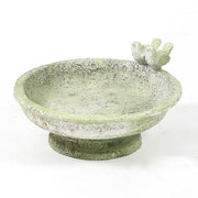 Finch Bird Bath 6in Outdoor/Indoor Statue - Bella Statues
