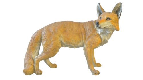 Custom Painted Steady Fox Outdoor/Indoor Statue - Bella Statues