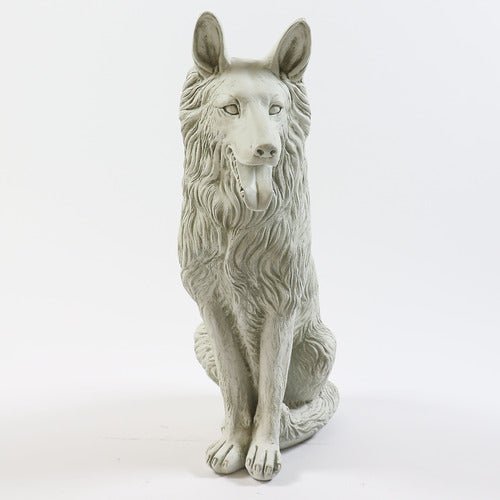 German Shepherd Sitting 30 H Outdoor/Indoor Statue - Bella Statues
