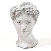 Garden Goddess Head Planter Outdoor/Indoor Statue - Bella Statues