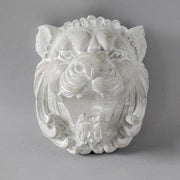 Castle Lion Head Outdoor/Indoor Statue - Bella Statues