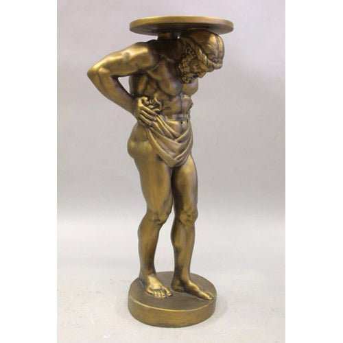 Atlas Table Lg. Outdoor/Indoor Statue - Bella Statues