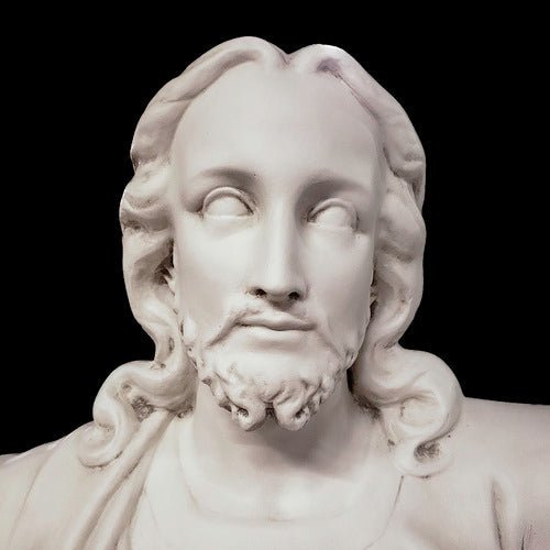 Lifesize Sacred Heart Pleading 63" Outdoor/Indoor Statue - Bella Statues