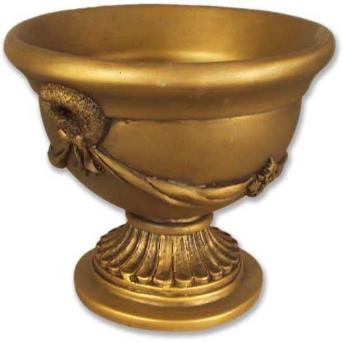 Christmas Wreath Planter Outdoor/Indoor Statue - Bella Statues