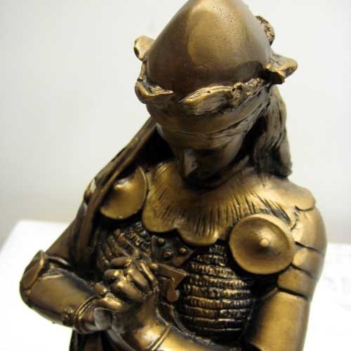 Warrior Joan Of Arc 19.5 Outdoor/Indoor Statue - Bella Statues