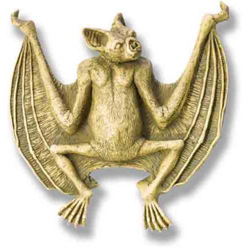 Bat Wall Plaque Outdoor/Indoor Statue - Bella Statues