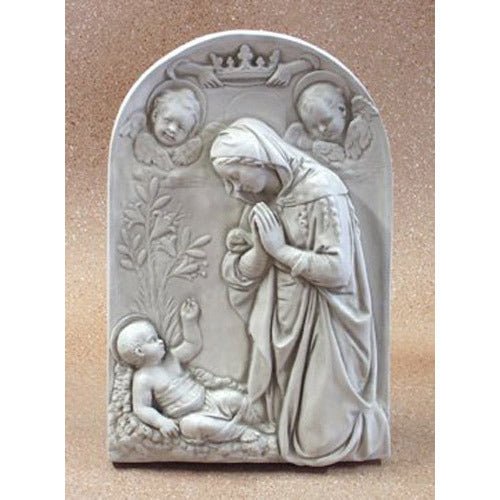 Adoration Of The Child Fz 29"H Outdoor/Indoor Statue - Bella Statues