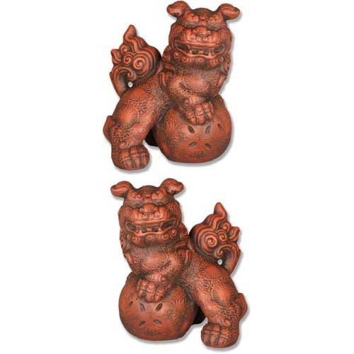 Foo Dog Pair - 10 Outdoor/Indoor Statue - Bella Statues