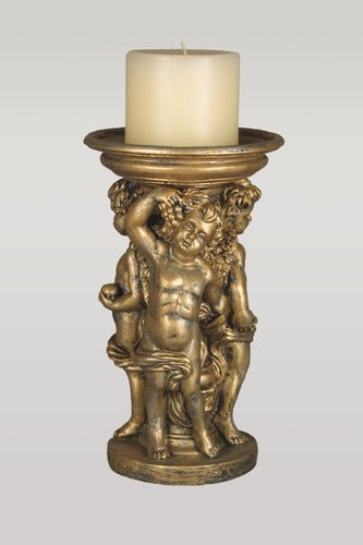 Verona Cherub Holder 12 Outdoor/Indoor Statue - Bella Statues