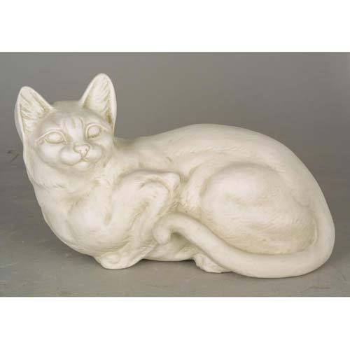 House Cat 8 (Long Down Tail) Outdoor/Indoor Statue - Bella Statues