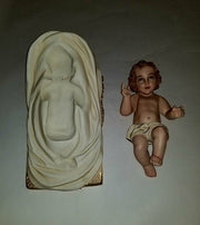 Custom Painted Baby Jesus For Nativity Set Outdoor/Indoor Statue - Bella Statues