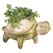 Primitive Turtle Pot 14 Outdoor/Indoor Statue - Bella Statues