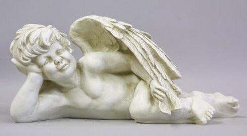 Spirit Of Innocent Laying Outdoor/Indoor Statue - Bella Statues