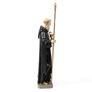 Custom Painted Saint Benedict 30"H Outdoor/Indoor Statue - Bella Statues