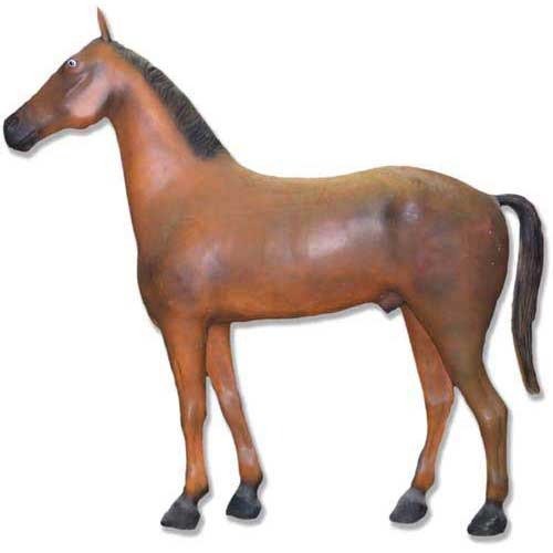 Lifesize Large Horse 93 Outdoor/Indoor Statue - Bella Statues