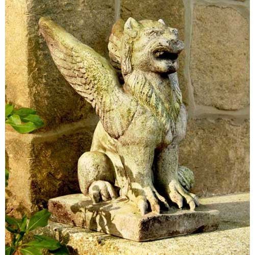 Big Mouth Griffin 15 Outdoor/Indoor Statue - Bella Statues