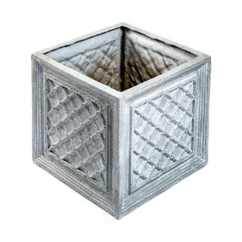 Lifesize 36 Lattice Box (R) Outdoor/Indoor Statue - Bella Statues