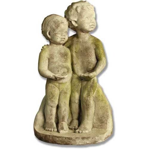 Standing Children 25 Cppr Outdoor/Indoor Statue - Bella Statues