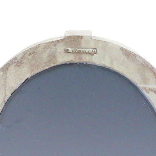 Laced Round Frame Mirror Outdoor/Indoor Statue - Bella Statues