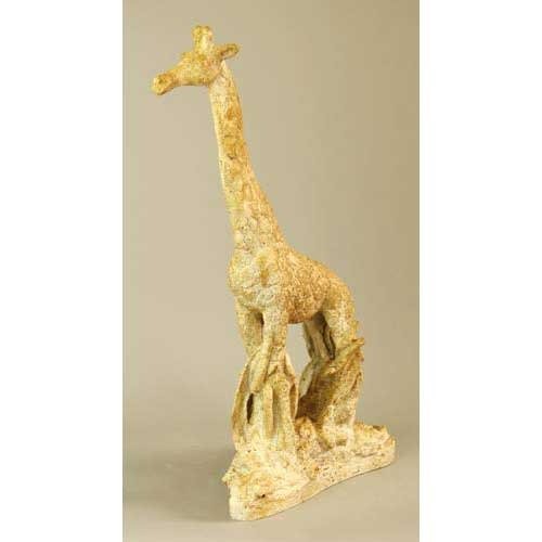 Giraffe On Prairie 24"h Outdoor/Indoor Statue - Bella Statues