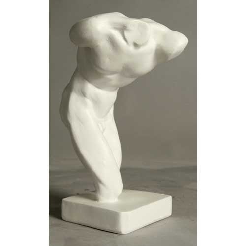 Twisted Male Torso Outdoor/Indoor Statue - Bella Statues