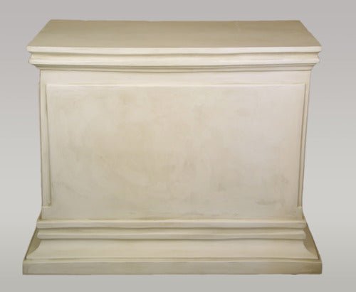 Lifesize Rect. Panel Ped. 43X21X30(Hf) Outdoor/Indoor Statue - Bella Statues