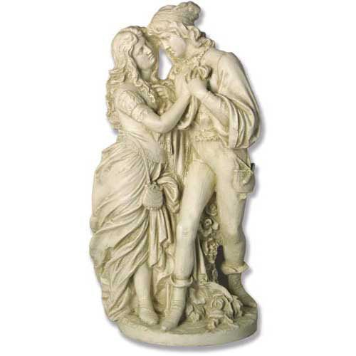 Romeo & Juliet 28.5 H Outdoor/Indoor Statue - Bella Statues