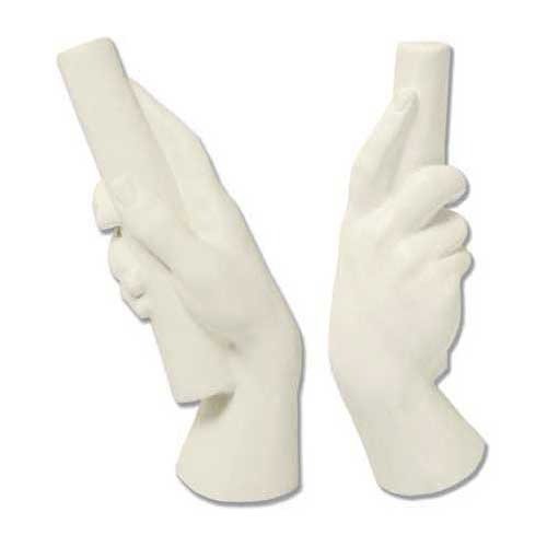 Hand On Cylinder Outdoor/Indoor Statue - Bella Statues