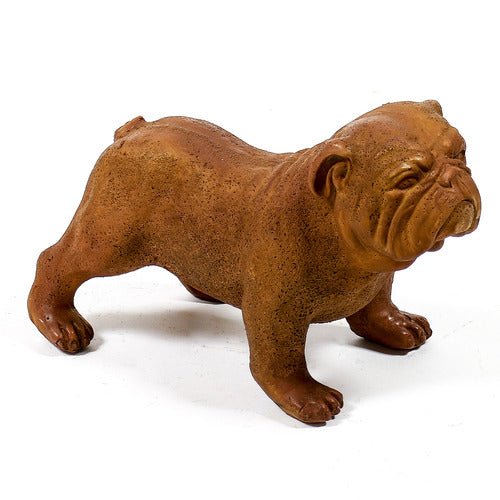 Little Bulldog 7.5"H Outdoor/Indoor Statue - Bella Statues