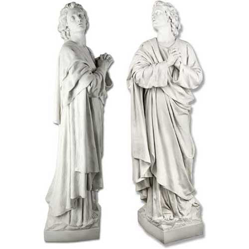 Custom Painted Lifesize Saint John The Apostle 68 Outdoor/Indoor Statue - Bella Statues