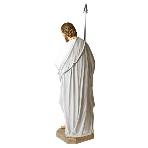 Custom Painted Lifesize ST THOMAS W / SPEAR 5' Outdoor/Indoor Statue - Bella Statues