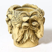 Ram Pot With Lid 9 Outdoor/Indoor Statue - Bella Statues