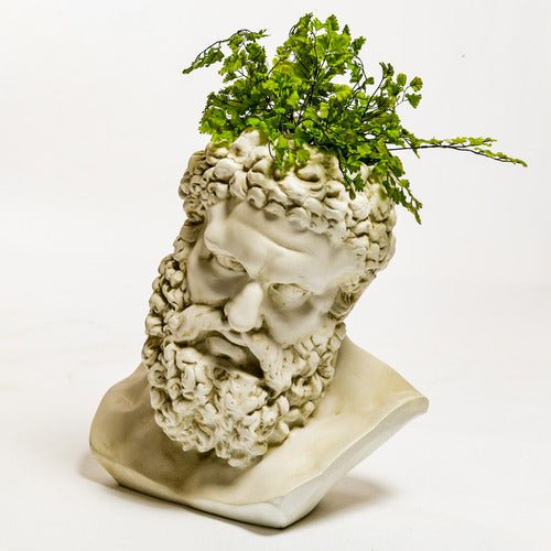 Hercules Bust Planter Outdoor/Indoor Statue - Bella Statues