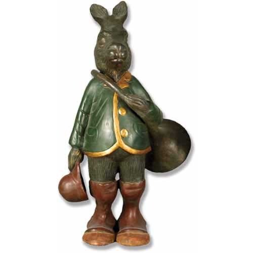 Rabbit With Horn Outdoor/Indoor Statue - Bella Statues