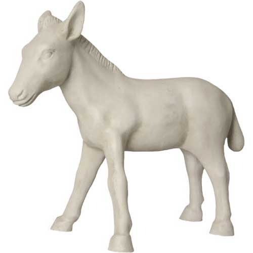 Donkey Pet 22"h Outdoor/Indoor Statue - Bella Statues