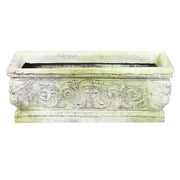 Greenman Rectangle Urn 11 Outdoor/Indoor Statue - Bella Statues