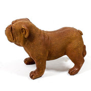 Little Bulldog 7.5"H Outdoor/Indoor Statue - Bella Statues